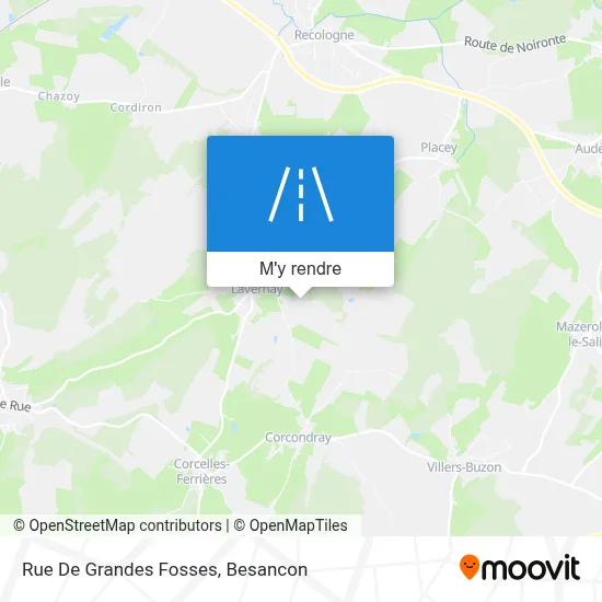 Rue De Grandes Fosses plan