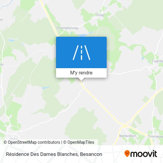 Résidence Des Dames Blanches plan