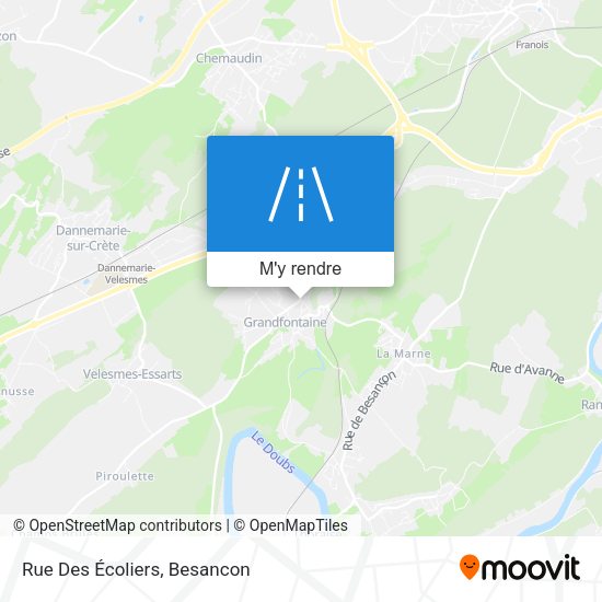 Rue Des Écoliers plan