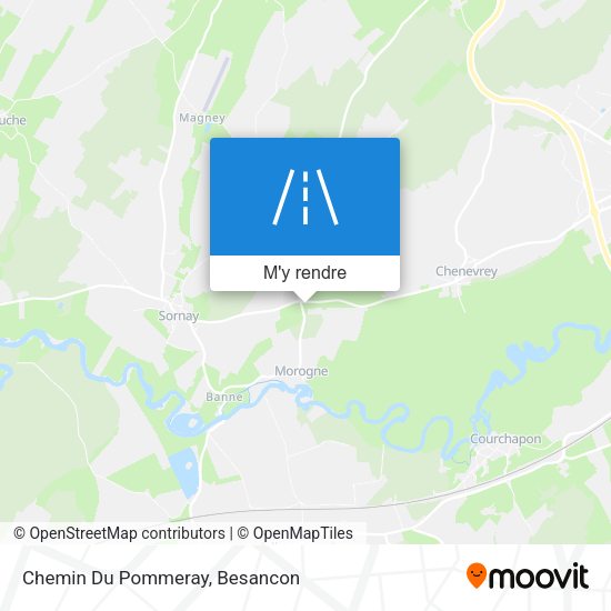 Chemin Du Pommeray plan