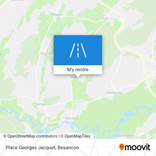 Place Georges Jacquot plan