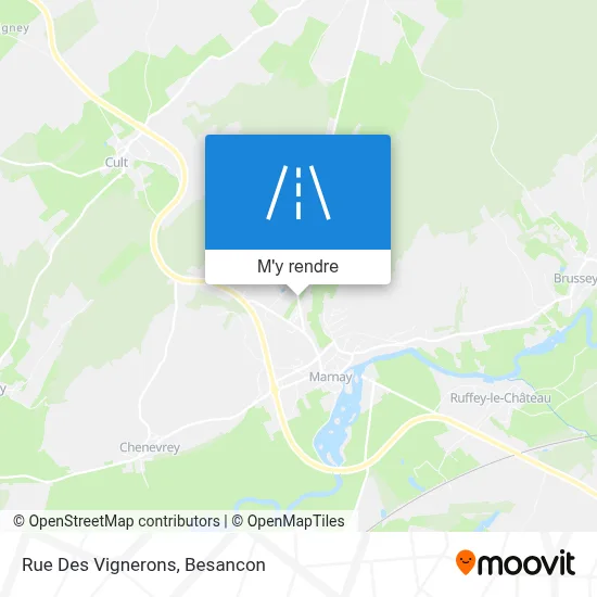 Rue Des Vignerons plan