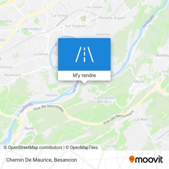 Chemin De Maurice plan