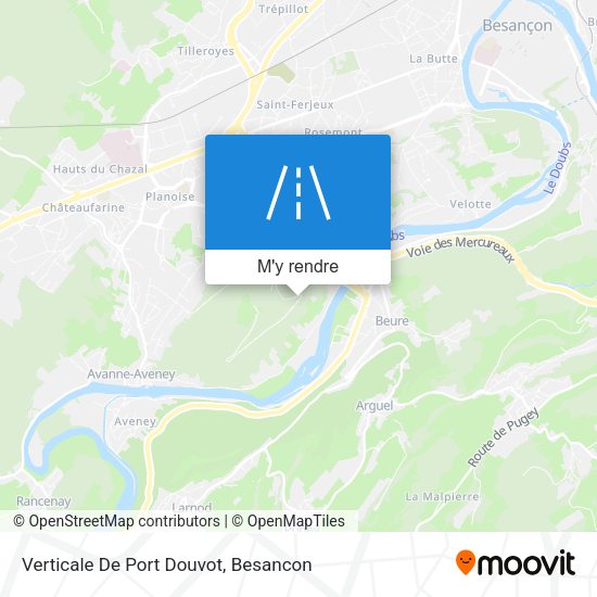 Verticale De Port Douvot plan