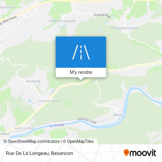 Rue De La Longeau plan