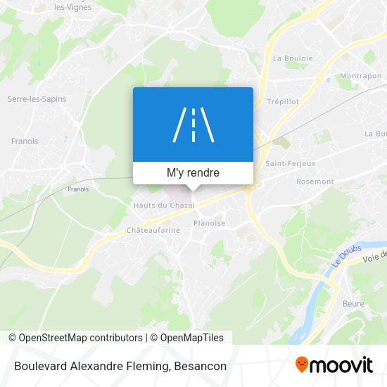 Boulevard Alexandre Fleming plan