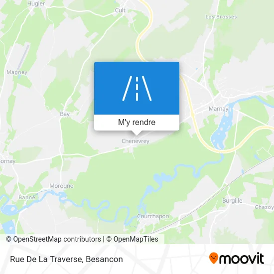 Rue De La Traverse plan