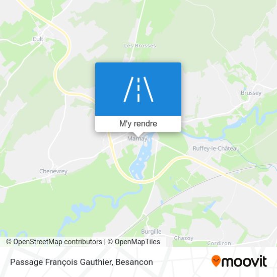 Passage François Gauthier plan