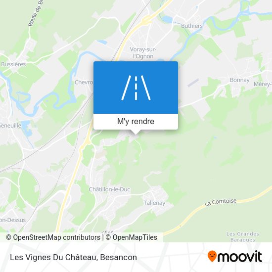 Les Vignes Du Château plan