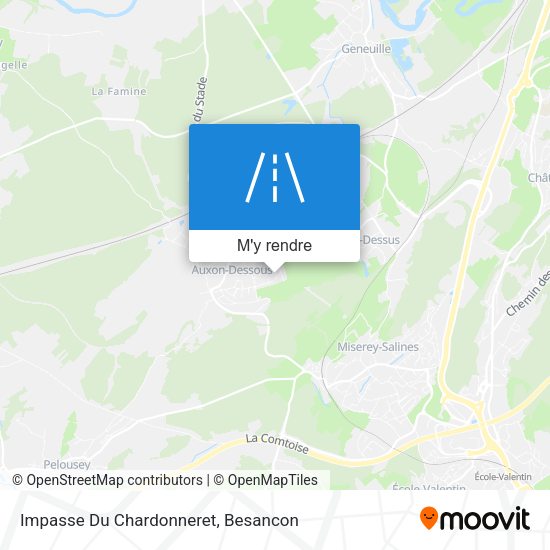 Impasse Du Chardonneret plan