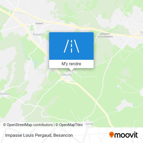 Impasse Louis Pergaud plan