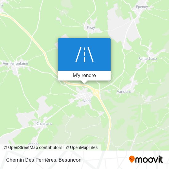 Chemin Des Perrières plan