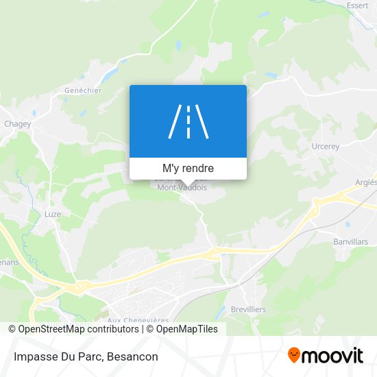 Impasse Du Parc plan