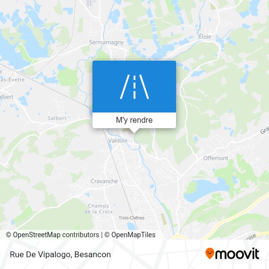 Rue De Vipalogo plan