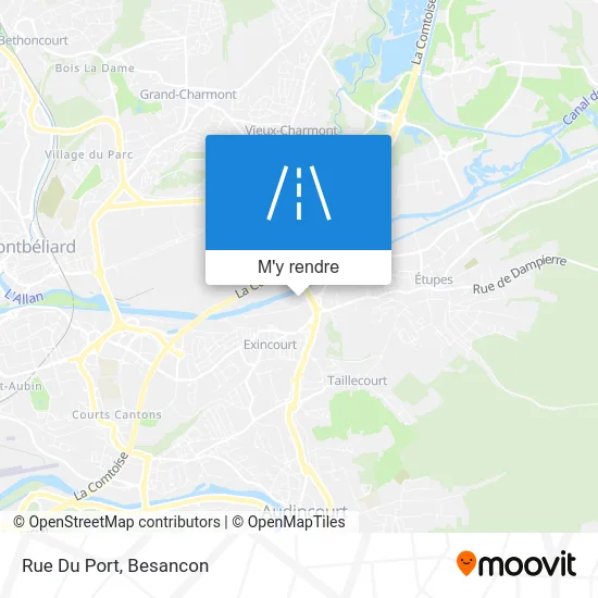 Rue Du Port plan