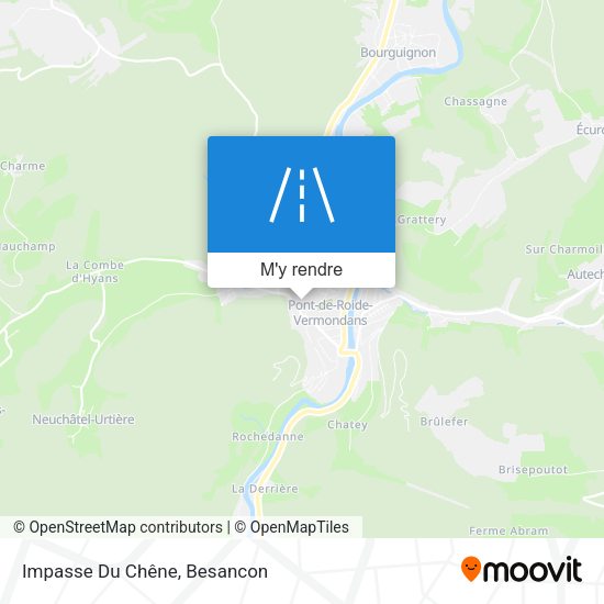 Impasse Du Chêne plan