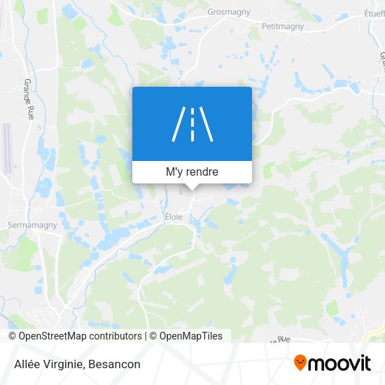 Allée Virginie plan