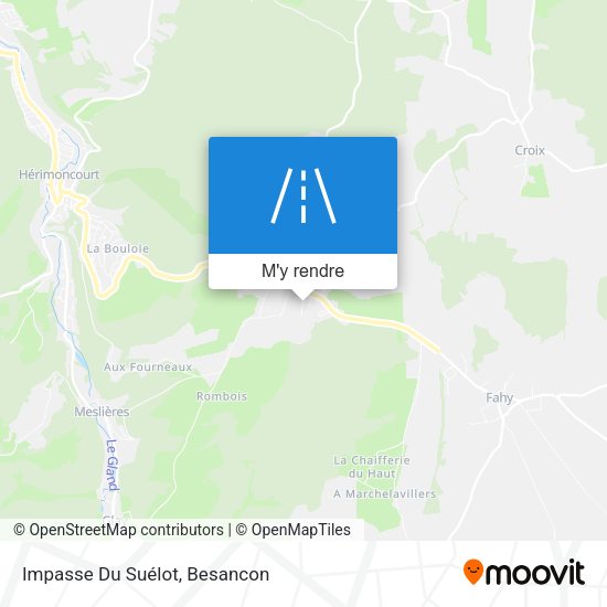 Impasse Du Suélot plan