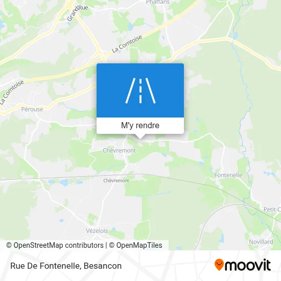 Rue De Fontenelle plan