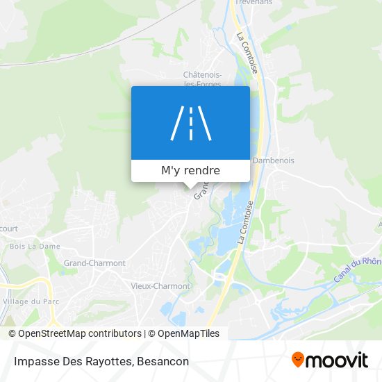 Impasse Des Rayottes plan