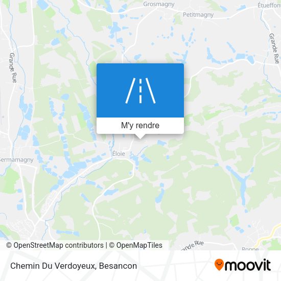 Chemin Du Verdoyeux plan