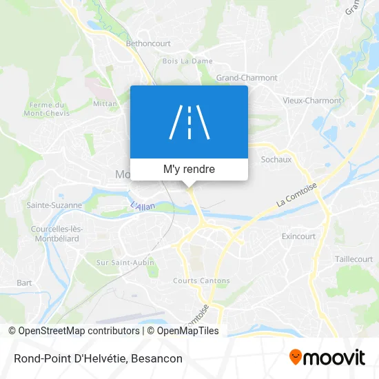 Rond-Point D'Helvétie plan