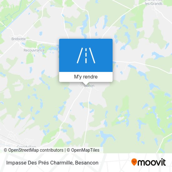 Impasse Des Prés Charmille plan