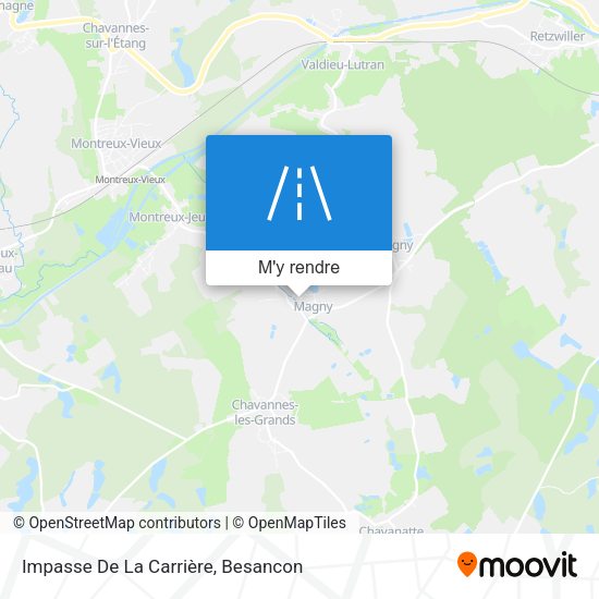 Impasse De La Carrière plan