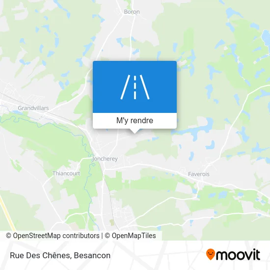 Rue Des Chênes plan