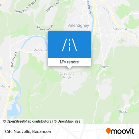 Cité Nouvelle plan