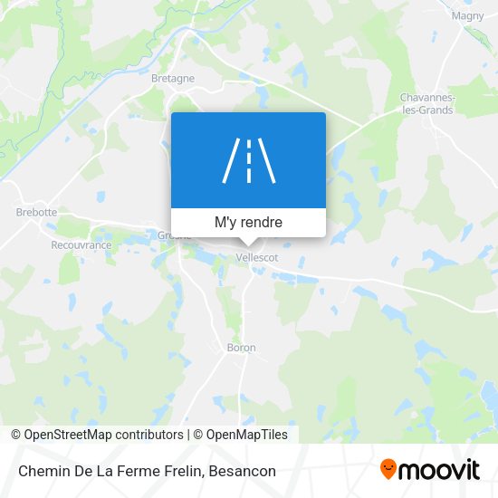 Chemin De La Ferme Frelin plan