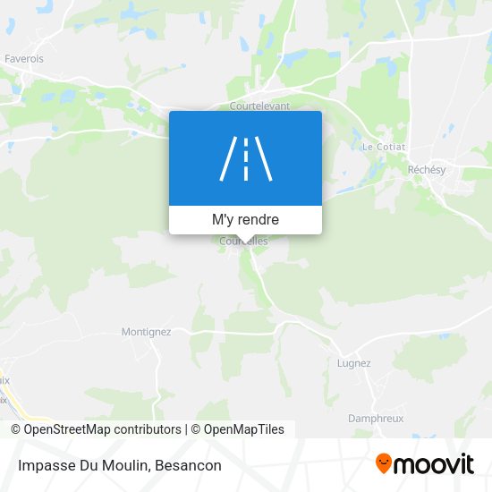 Impasse Du Moulin plan