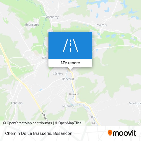 Chemin De La Brasserie plan
