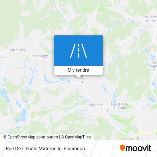 Rue De L'École Maternelle plan
