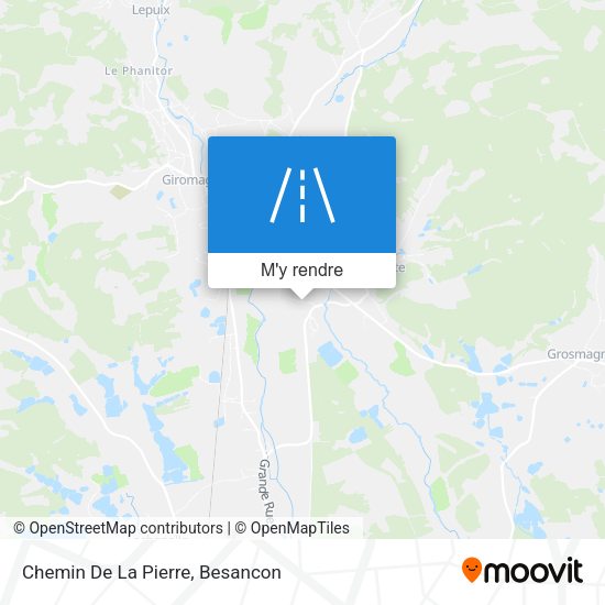 Chemin De La Pierre plan