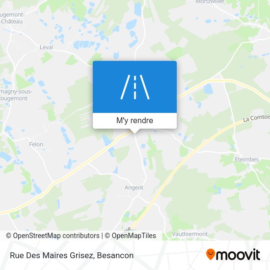 Rue Des Maires Grisez plan