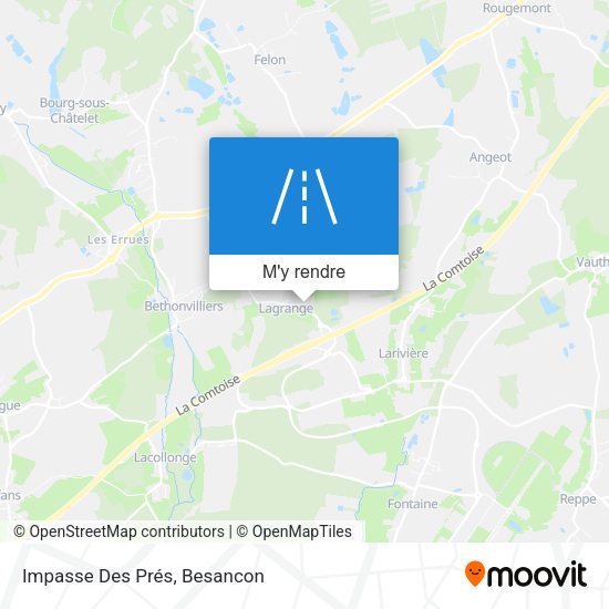 Impasse Des Prés plan