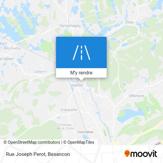 Rue Joseph Perot plan