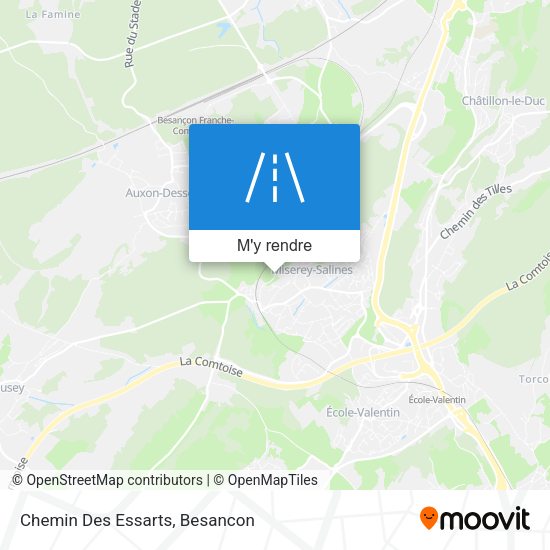 Chemin Des Essarts plan