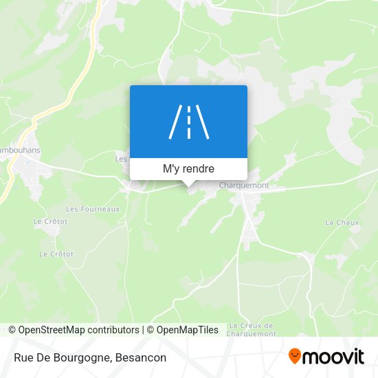 Rue De Bourgogne plan