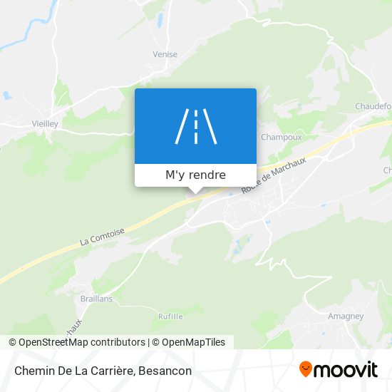 Chemin De La Carrière plan