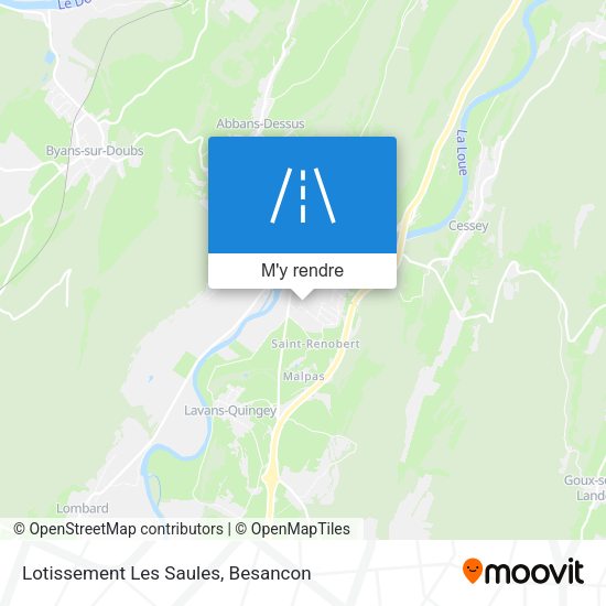 Lotissement Les Saules plan
