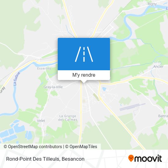 Rond-Point Des Tilleuls plan