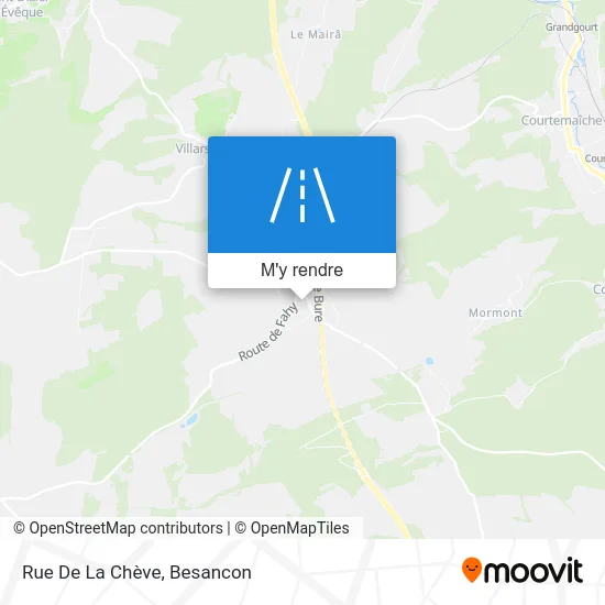 Rue De La Chève plan