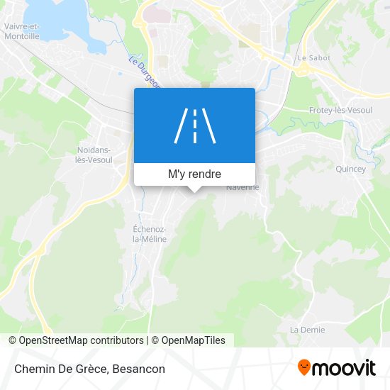Chemin De Grèce plan