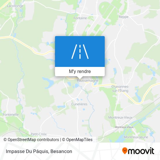 Impasse Du Pâquis plan