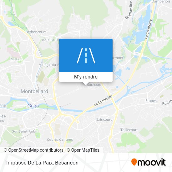 Impasse De La Paix plan