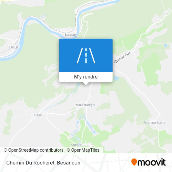 Chemin Du Rocheret plan