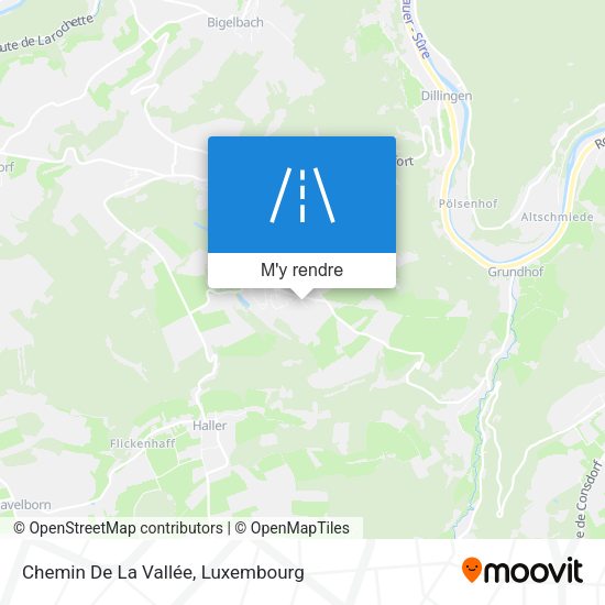 Chemin De La Vallée plan