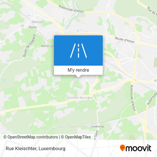 Rue Kleischter plan